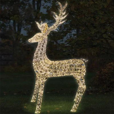 Three Kings Gold Twist Stag - 270cm