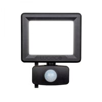 Luceco Slimline LED Floodlight with PIR Motion Sensor 20W