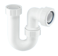 McAlpine 1 1/4" x 75mm Tubular Swivel 'P' Trap SA10