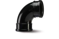 Polypipe Double Socket Bend 4in/110mm. 92&frac12;&deg; Double Socket SB417B
