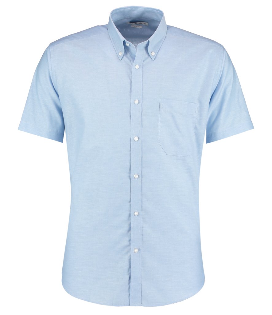KUSTOM KIT SLIM FIT SHORT SLEEVE OXFORD SHIRT