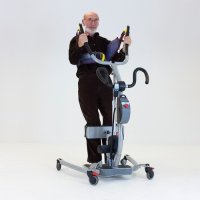 Stand up chest sling is a general stand aid.