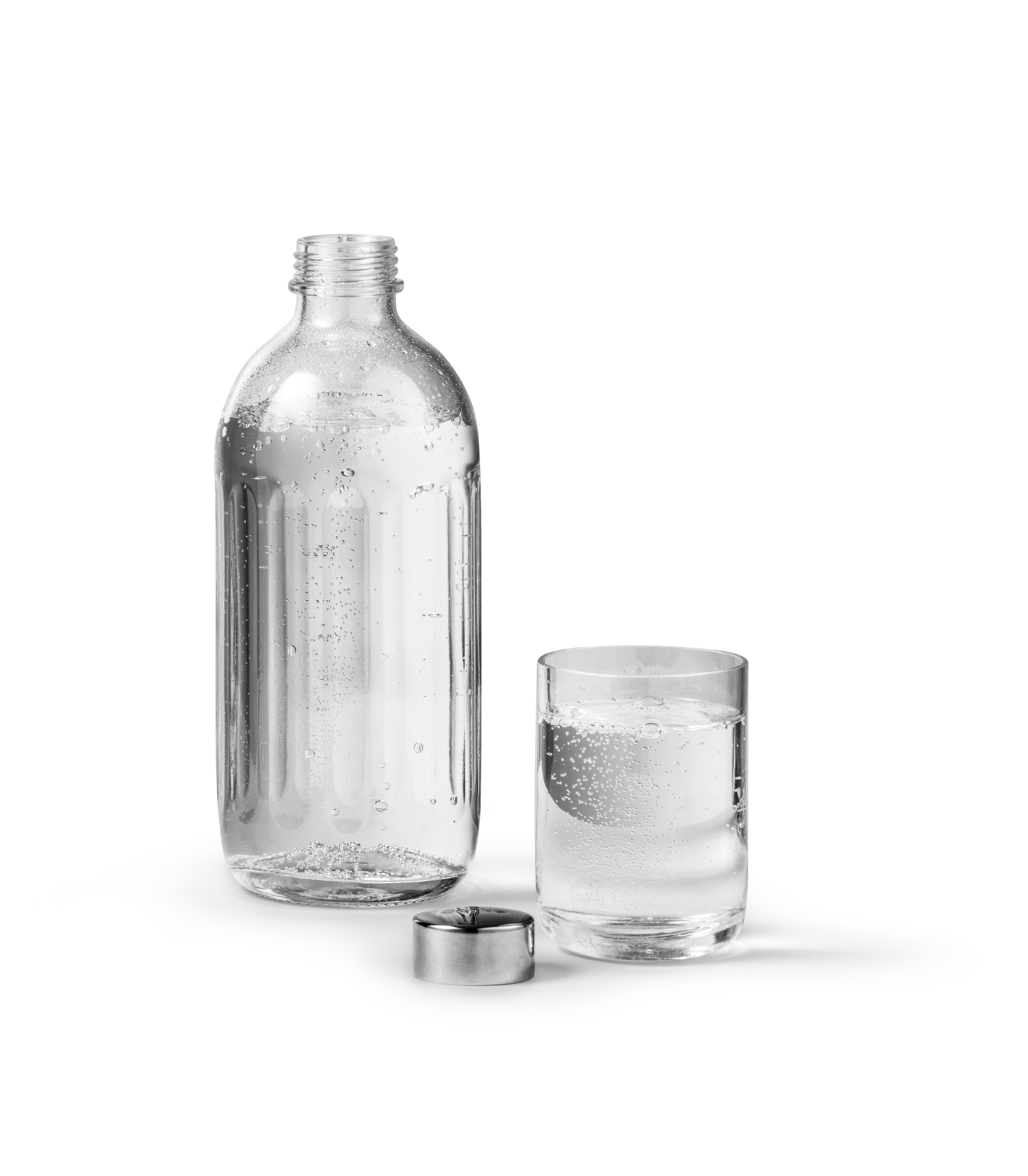 Aarke Glass Bottle - With Glass | IC Plus