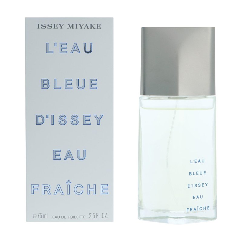 Issey Miyake Leau Bleue Dissey Pour Homme Eau Fraiche 75ml Edt Spr