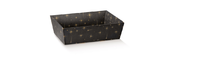 BOX TRAY SMALL 230x170x80mm BLACK GOLD