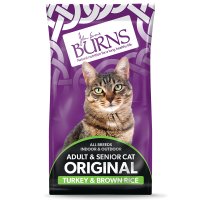 Burns Adult & Senior Cat Original Turkey & Brown Rice 1.5kg x 1