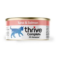 Thrive Cat Can - 100% Complete Tuna & Salmon 75g x 12