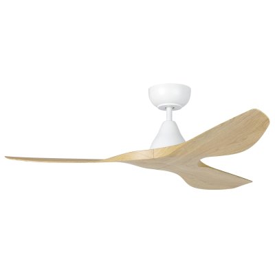 Eglo Surf 48" DC White and Oak Ceiling Fan