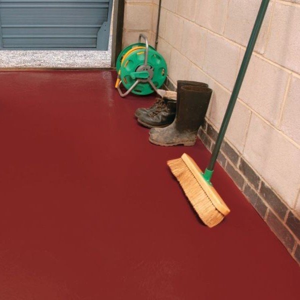 Ronseal Diamond Hard Floor Paint Tile Red Lifestyle