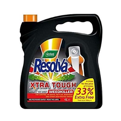 Resolva Xtra Tough - 3L + 33% Extra Free