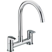 Bristan Quest Deck Sink Mixer Chrome QST DSM C