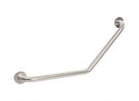 Bathex Knowle Cranked Grab Rail 450 x 450mm Sateen