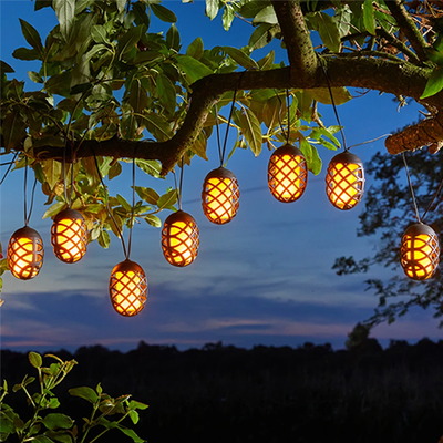 Smart Garden Cool Flame Solar String Lights - Set of 10