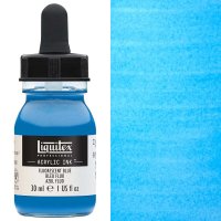 Liquitex - Acrylic Ink 30ml Fluorescent Blue