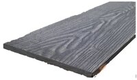 Teranna Composite Decking Fascia Board Slate Grey Wood Grain 180x10mm x 3.6 Metre