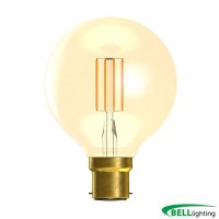 Bell BEL60805 | 4W BC LED Vintage Globe Amber Dimmable