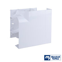 MT Sterling Curve Profile 2 Flat Bend Up - Cover & Base - White