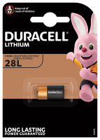 DURACELL BATTERY 28L 6V CARD 1