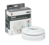 EI3030 Mains Multi-Sensor Fire & Carbon Monoxide Alarm With 10 Y