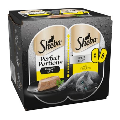 Sheba Perfect Portions with Chicken in Pate 8 x 3 x (2x37.5g)
