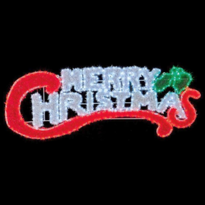 Premier LED Merry Christmas Sign - 145cm x 50cm