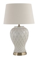 Blace Ceramic Table Lamp 31"H