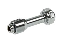 Altecnic Telescopic TRV 70mm Adjustable Rad Extension Chrome TTEPL
