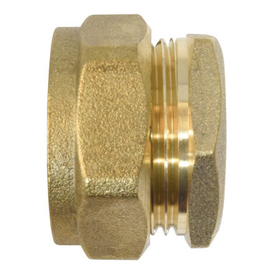 Brass Compression Stop End 22mm