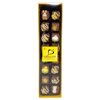 16 chocolates with Easter decorations in gift box - 8x240g