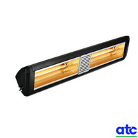 ATC ATCSIE4KW-BL Sienna Quartz Infrared Outdoor Heater 4kW Black