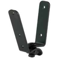 Euromet 01463 | Speaker bracket, steel plate, distance: 60-92 mm, RAL 9005