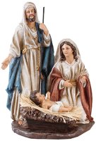 Nativity Set/Resin/Holy Family - 11 1/2 inch  (89693)