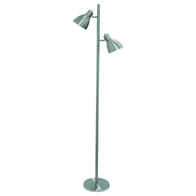 Telbix Torres Floor Lamp Nickel