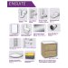 Sonas Ensuite Wall Hung Bundle Natural Oak