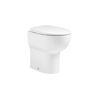 Tucker French Tonbridge Comfort Height Short Projection Rimless Back To Wall Pan with Quick Soft Close Seat