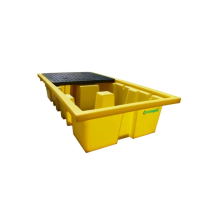 Ecospill Double IBC Spill Pallet, Polyethylene, 1140L