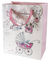 Gift Bag - Congratulations A Baby Girl   (29754)
