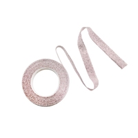 FTG209 PALE PINK SILVER GLITTER TAPE 11x15x1.5