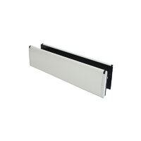 UNICORN L/PLATE 38-78MM WHITE WHITE ENDS