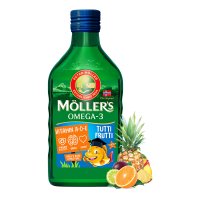 Mollers Omega 3 Vitamin A D & E Tutti Frutti 250ml