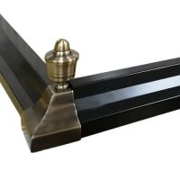 INGLENOOK BLACK & BRASS EXTENDING FENDER