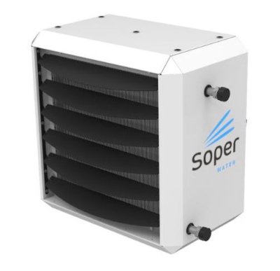 Luchtverhitter warm water 245EC - 39 kW