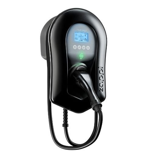 Zappi EV Charger 7kW-22kW Multiphase Tethered Black