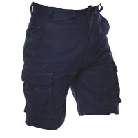 Cargo Shorts, 280gsm Cotton, Navy