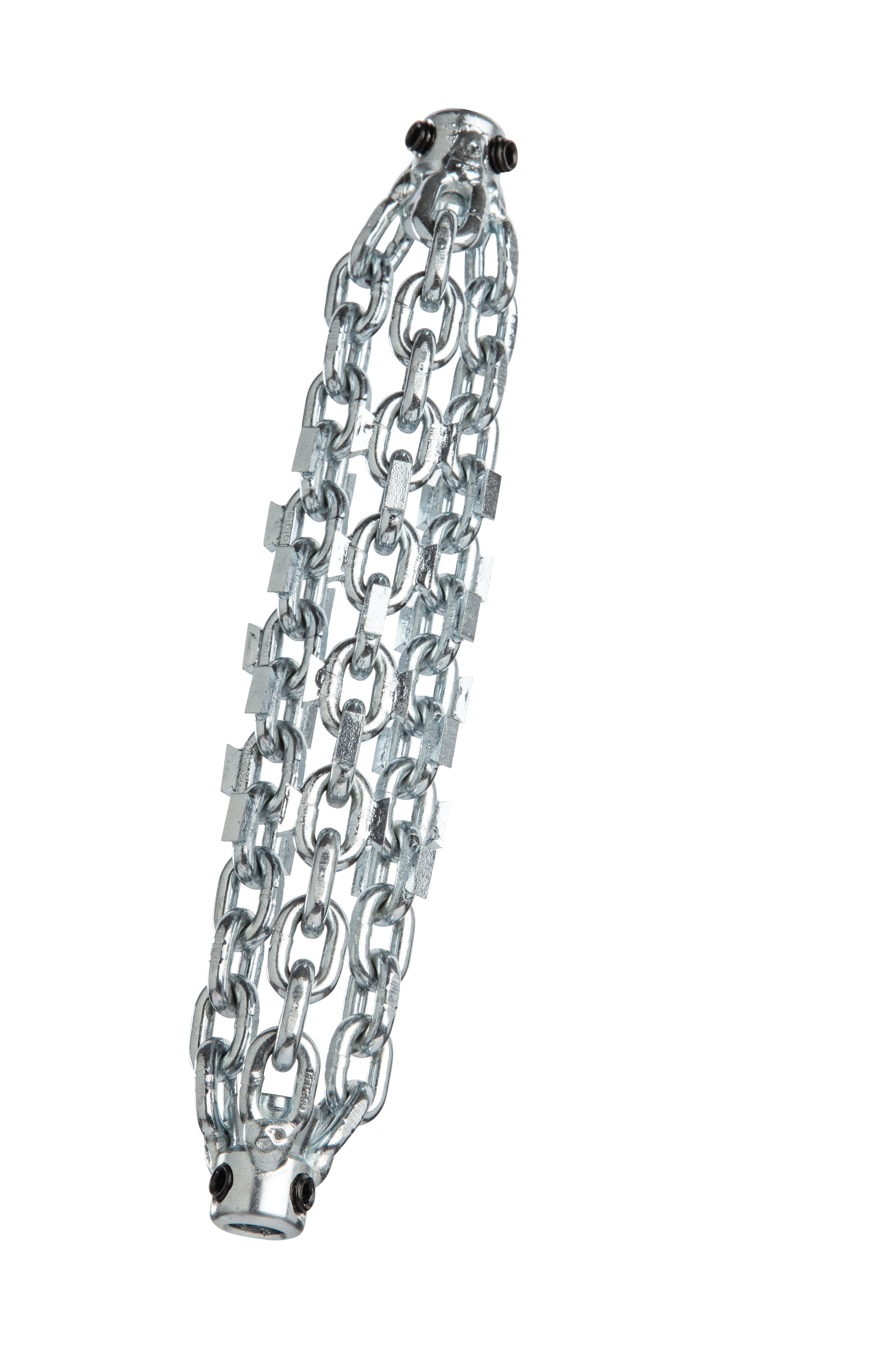 FlexShaft Chain Knocker K9-204 -4in 100 mm 3 Chain Carbide Tip