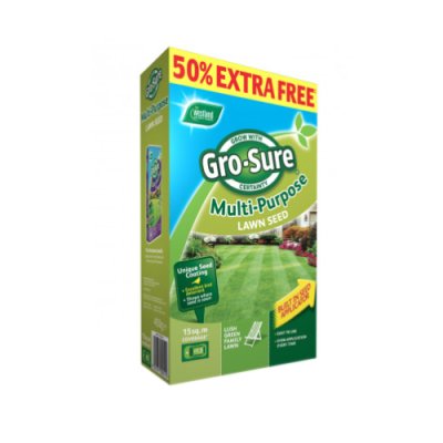 Gro-Sure Multi Purpose Lawn Seed 10sqm