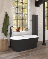 SIGNATURE-Freestanding-Bath-1700x805mm-Matt-Black