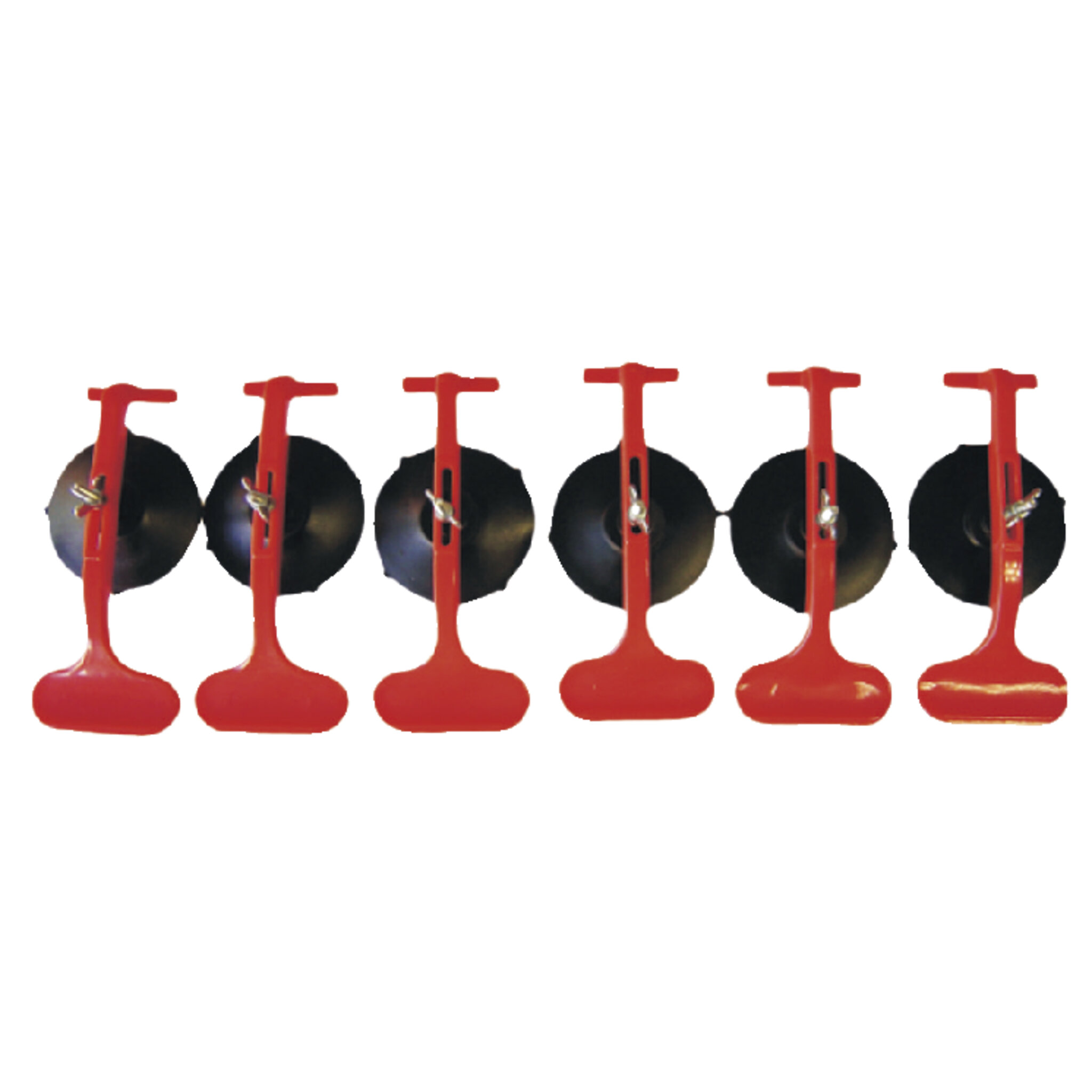 SET OF 6 MINI SUCTION PADS Ø 85MM