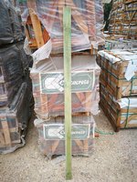 PICKET PALE SINGLE SQ TOP GREEN