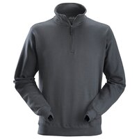 Snickers Half Zip Sweatshirt - Steel grey